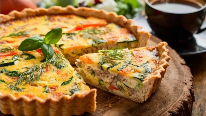 Quiche de Atún Saludable en 20 Minutos